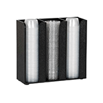 Dispense Rite Portion Cup and Lid Dispenser, 3 Section