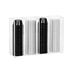 Dispense Rite Portion Cup and Lid Dispenser, 4 Section