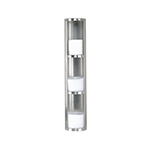 Dispense Rite Surface or Stand Mount Lid Dispenser, 3 Section
