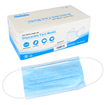 Disposable 3-Ply Face Mask - Case of 50