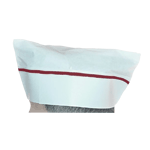 Disposable Overseas Hat One Size Fits All Box Of 100 - Red