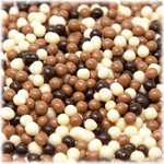 Dobla Crunchy Beads Chocolate Mix, 4 oz.