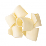 Dobla Jumbo White Chocolate Curls, 4 oz.