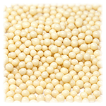 Dobla White Chocolate Crunchy Beads, 4 oz.