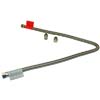 Dormont OEM # 1675NFS60 / 40-4142-60 / 1675NFS-60, Stainless Steel Stationary Gas Hose - 60" x 3/4"