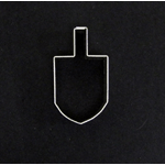 Dreidel Cookie Cutter, Heavy Duty Stainless