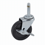 Dutchess P4-911-0001 Stem Caster, Swivel, With Brake