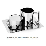 Eastern Tabletop 7382 10 Oz. Stainless Steel "Arc" Creamer