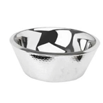 Eastern Tabletop 9330 12" Round S/S Double Wall Insulated Hammered Bowl