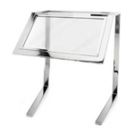 Eastern Tabletop 9663 Heavy Duty Portable Glass Sneeze Guard