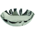 Eastern Tabletop Hammered Bowl with Wave Design - 12