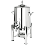 Eastern Tabletop 2125 Silverplated Coffee Urn with Pillar'd Legs - 5 Gallon