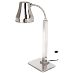 Eastern Tabletop 9651 Single Self Standing P2 Lamp Warmer - Stainless Steel