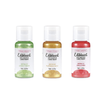 Edible Art Metallic Christmas Trio Metallic Food Paint, 15ml, Set of 3