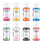 Edible Art Metallic Color Food Paint, Set of 8