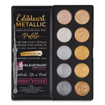 Edible Art Metallic Food Paint Palette