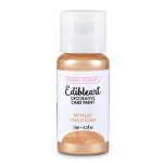 Edible Art Metallic Peach Gold Food Paint, 15ml