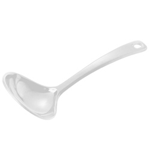 Elite Global Solutions 114 Zen 6 5/8" White Soup Spoon - Case of 6