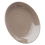 Elite Global Solutions D10RR Pebble Creek Mushroom-Colored 10" Round Plate - Case of 6