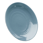 Elite Global Solutions D117RR Pebble Creek Abyss-Colored 11 7/8" Round Plate - Case of 6