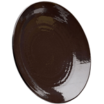 Elite Global Solutions D117RR Pebble Creek Aubergine-Colored 11 7/8" Round Plate - Case of 6