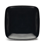Elite Global Solutions D11SQR Radius 11 3/8" Black Rounded Edge Square Plate - Case of 6