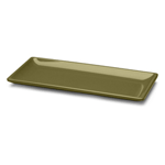 Elite Global Solutions D126RC Squared Lizard 12" x 5 1/2" Rectangular Melamine Platter - Case of 6