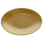 Elite Global Solutions D812RR Pebble Creek Tapenade-Colored 12 3/4" x 8 3/4" Oval Platter - Case of 6
