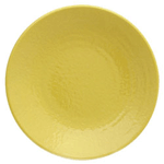 Elite Global Solutions D814RR Pebble Creek Olive Oil-Colored 8 1/4" Round Plate - Case of 6