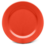Elite Global Solutions D9PL Rio Spring Coral 9" Round Melamine Plate - Case of 6