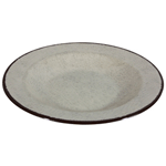 Elite Global Solutions DB10M Mojave Vintage California 18 oz. Vanilla Round Crackle Pasta / Soup Bowl - Case of 6