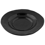 Elite Global Solutions DB11 Della Terra 22 oz. Black Irregular Round Bowl - Case of 6