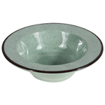 Elite Global Solutions DB6M Mojave Vintage California 10 oz. Hemlock Round Crackle Bowl - Case of 6