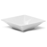 Elite Global Solutions DB772SQ Squared White7" Square Melamine Bowl - Case of 6