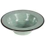 Elite Global Solutions DB8M Mojave Vintage California 18 oz. Hemlock Round Crackle Bowl - Case of 6