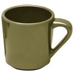 Elite Global Solutions DC-LIZ Urban Naturals Lizard 10 oz. Melamine Mug - Case of 6
