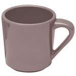 Elite Global Solutions DC-MR Urban Naturals Mushroom 10 oz. Melamine Mug - Case of 6