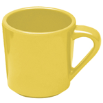 Elite Global Solutions DC-OO Urban Naturals Olive Oil 10 oz. Melamine Mug - Case of 6