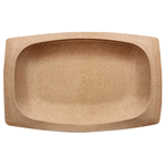 Elite Global Solutions ECO1258 Greenovations Paper Bag-Colored 12 1/2" x 8 3/16" Rectangular Platter - Case of 6