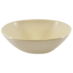 Elite Global Solutions ECO652 Greenovations 24 oz. Irregular-Shaped Papyrus-Colored Bowl - Case of 6