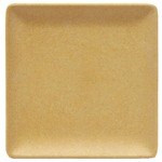 Elite Global Solutions ECO66SQ Greenovations 6" Rattan-Colored Square Plate - Case of 6