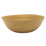 Elite Global Solutions ECO72 Greenovations 36 oz. Rattan-Colored Round Bowl - Case of 6