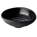 Elite Global Solutions JW1407 Zen 9 oz. Black Oval Bowl - Case of 6