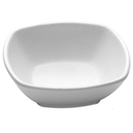 Elite Global Solutions JW1505 Zen 6 oz. White Square Bowl - Case of 6