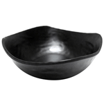 Elite Global Solutions JW2015 Ore 1 Qt. Black Squarish Bowl - Case of 6