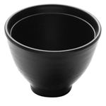 Elite Global Solutions JW4004 Zen 9 oz. Black Soup Bowl - Case of 6