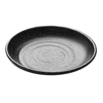 Elite Global Solutions JW7005 Zen 5 1/8" Black Round Plate - Case of 6