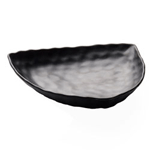 Elite Global Solutions JW7012 Zen 32 oz. Black Triangular Platter - Case of 6