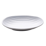 Elite Global Solutions JW7308 Zen 8 1/8" x 5 1/8" White Deep Oval Plate - Case of 6