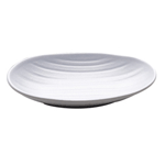 Elite Global Solutions JW7309 Zen 9 1/8" x 5 3/4" White Deep Oval Plate - Case of 6